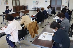 春の土づくりについて学んだ女性大学（長野県諏訪市で）