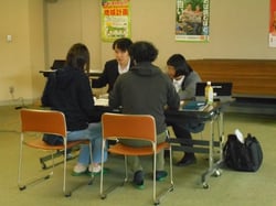 ＪＡ職員がていねいに個別説明した研修会（長野県上田市で）