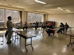 労災保険の必要性と制度内容についての労災加入説明会（茅野市のJA仲町会館）