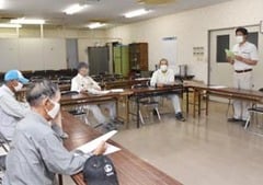 出荷規格を確認した講習会