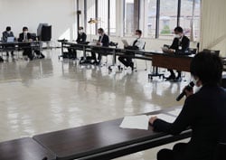 管理職向けに行った詐欺被害防止講習会