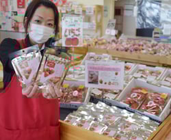 果肉感も味わえる「やわらか仕上げいちご」
