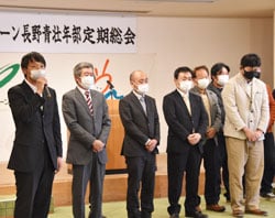 活動活性化を誓う松坂新部長