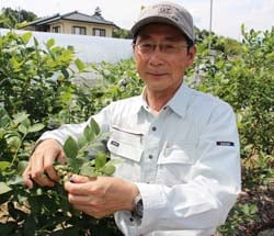 「今年の出来は上々」と話す清水さん