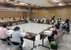活発な意見が出された勉強会