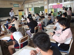タマネギ栽培や農作業を学んだ学習会