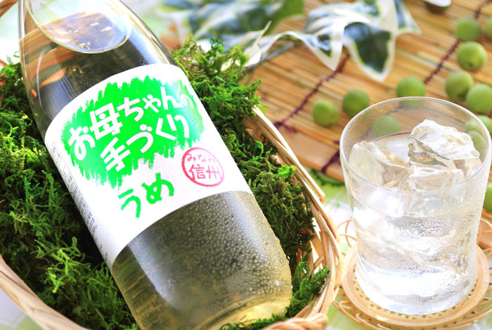 うめジュース(イメージ)比率調整