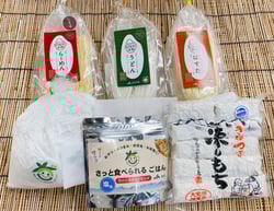 JA大北 農産物直売所「ええっこの里」で販売中のお米加工品