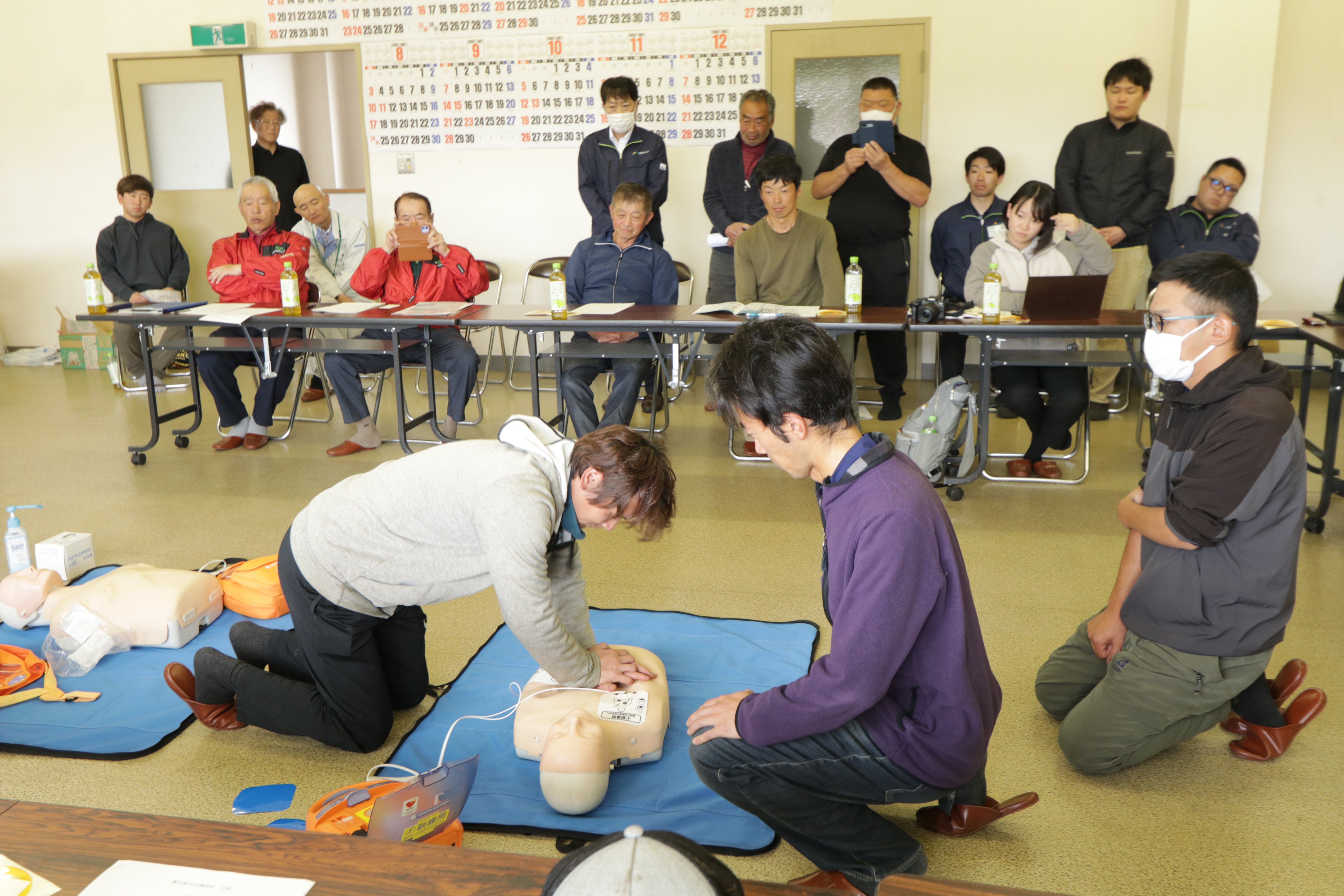 農作業安全講習会の様子