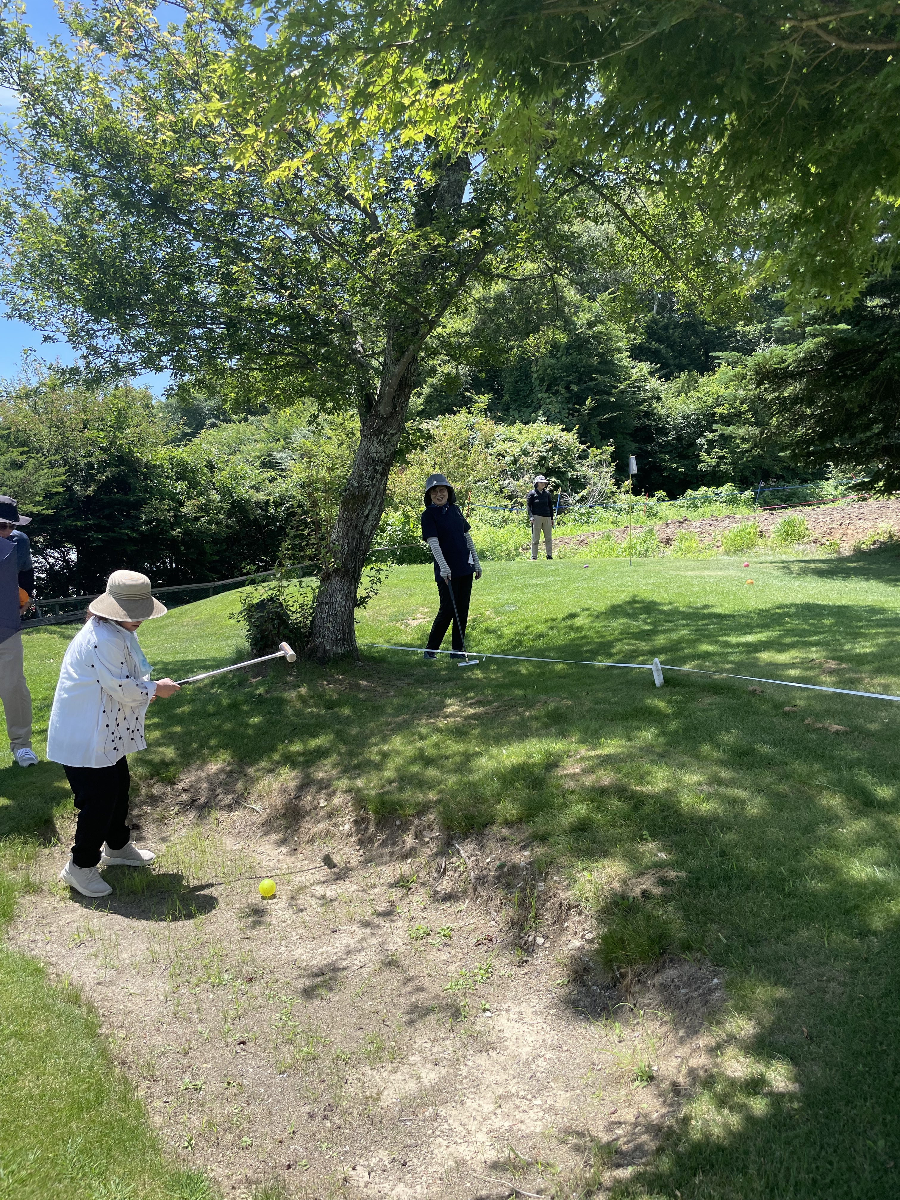マレットゴルフで楽しく交流