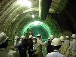 「三遠南信道・小道木バイパス、15年開通へ工事順調」の画像