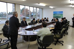 「中部横断道の開通に協力を」の画像