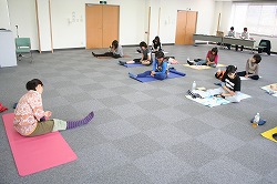 「JAカレッジ、ヨガ講座体験」の画像