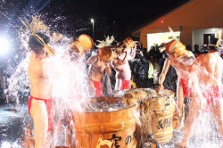 「冷水を浴びて、五穀豊穣祈願」の画像