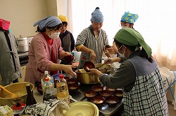「地元産の食材使い料理教室」の画像