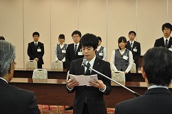 「新採用職員決意新た〈各地で入組式〉−長野・JA上伊那」の画像