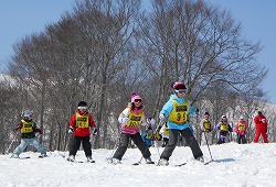 「白馬村でスキー満喫」の画像