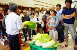 「野菜の適正生産、規格統一を徹底」の画像