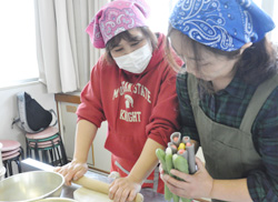 「「やしょうま」郷土食作り」の画像
