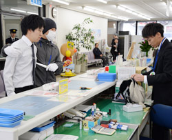 「防犯訓練で意識高める」の画像