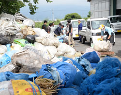 「信頼ある産地へ、農業廃プラ回収」の画像