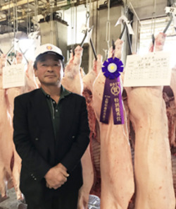 「肉豚の部特別優秀賞、本村さん2年連続」の画像