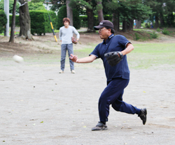 「職員といい汗」の画像