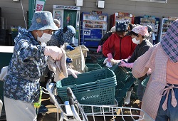「生産者が店舗復旧を支援」の画像