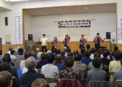 「交流会で地域の活発化へ　集いinやしろ仁科の里の交流会開催」の画像