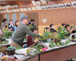 「花飾りで正月を華やかに」の画像