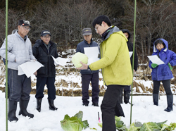 「雪不足のり越え、良質品出荷へ」の画像