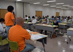 「全量1等出荷を目標に、籾摺調製技術者講習会」の画像
