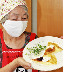 「ミルク料理レシピコンテストにオリジナルスイーツ出品」の画像