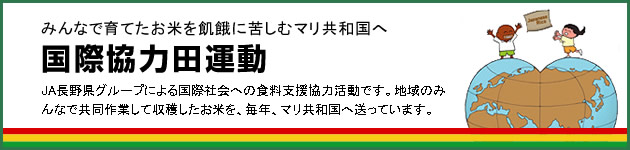 国際協力田運動